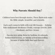 140 Bible Character Flashcards | Bible Character Educational Cards | Sunday School Lesson PDF | Bible Study for Children | Faith Curriculum