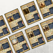 140 Bible Character Flashcards | Bible Character Educational Cards | Sunday School Lesson PDF | Bible Study for Children | Faith Curriculum